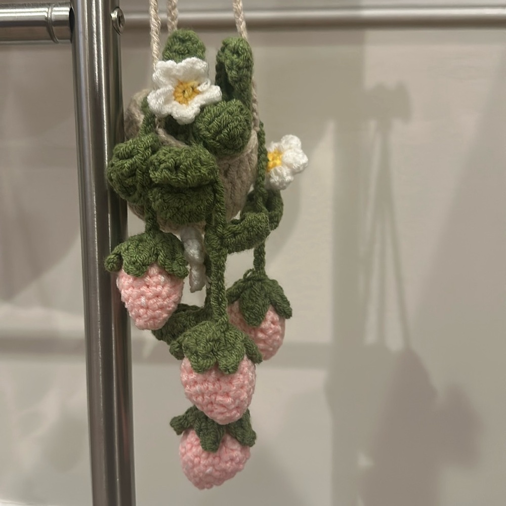 Pink Strawberry Hang
